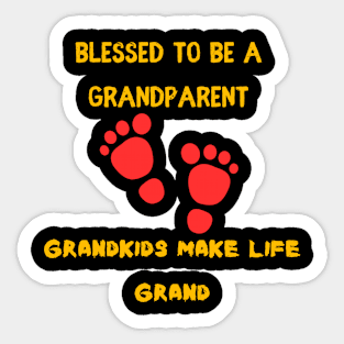 Grandparent fun Sticker